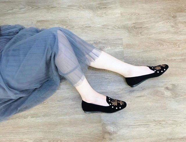 Giày bệt thêu ong | BigBuy360 - bigbuy360.vn