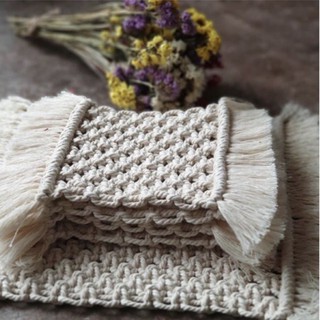 Set Lót Bình & Ly Trà Macrame