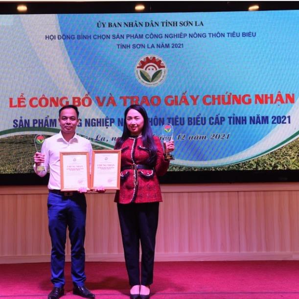 [30 túi trà lọc] 01 Hộp trà hoa đu đủ đực (Vị nguyên bản) - Đặc sản Sơn La