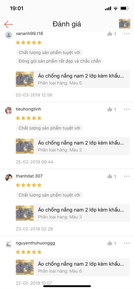 Áo chống nắng nam 2 lớp kèm khẩu trang