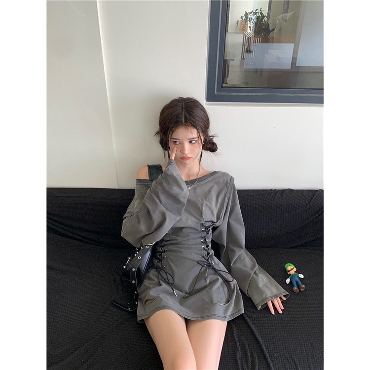 Đầm Nữ Tay Dài Kiểu Dáng Thời Trang Quyến Rũ