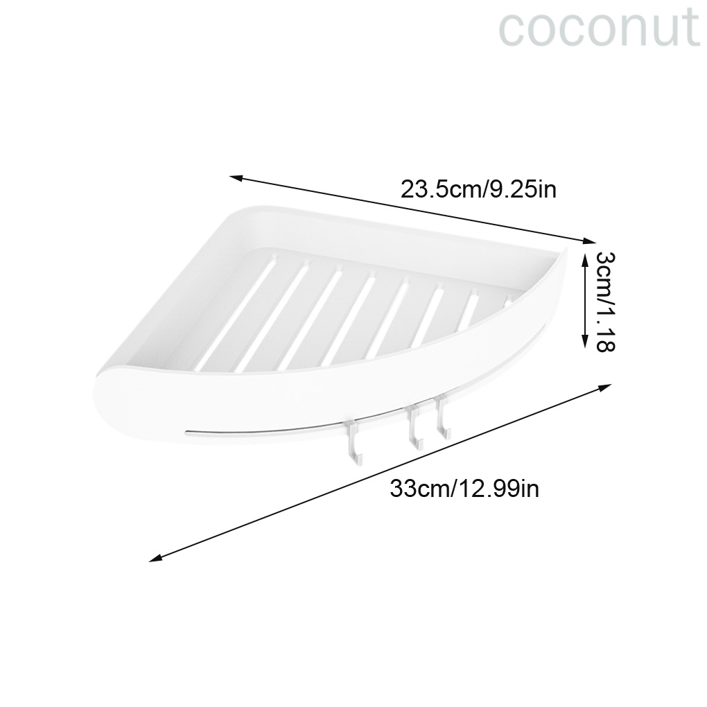 giá đựng đồ Để Đồ Dùng Phòng Tắm Gắn Góc Tường Tiện Lợi | BigBuy360 - bigbuy360.vn