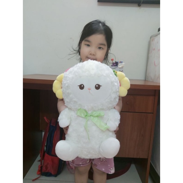 Cừu trắng lông xoăn cao cấp