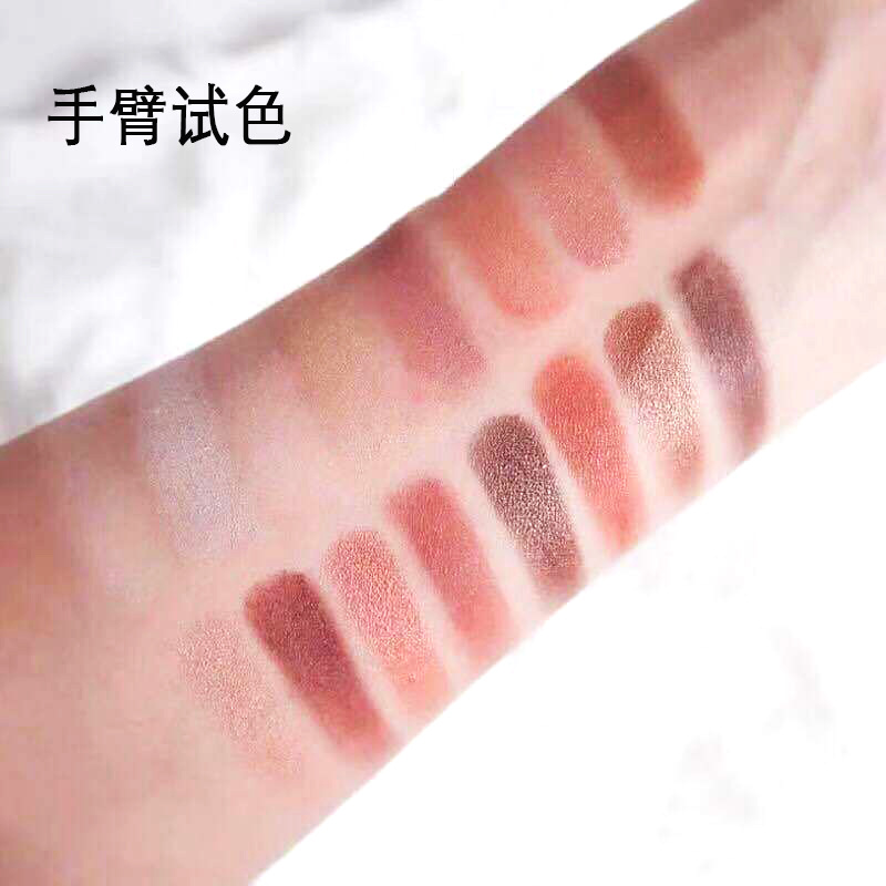 Matte nude make-up ins net red 16 color eye shadow not dizzy dyed makeup makeup eye makeup cosmetics | BigBuy360 - bigbuy360.vn