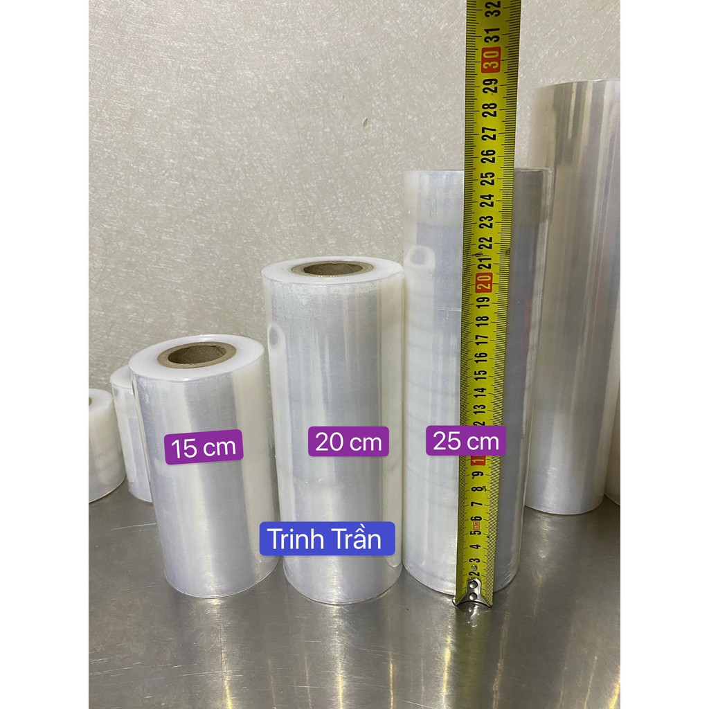 Màng quấn PE 25cm , quấn bụng, đùi , tay giảm béo, ủ tắm trắng, ủ tê , quấn hàng hóa.