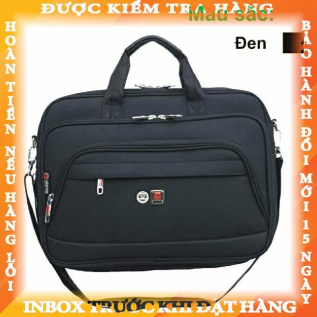 Cặp ngang đen Thủ Đô Vàng (Cỡ To) - Chính Hãng - Mã SP C195 thaoao
