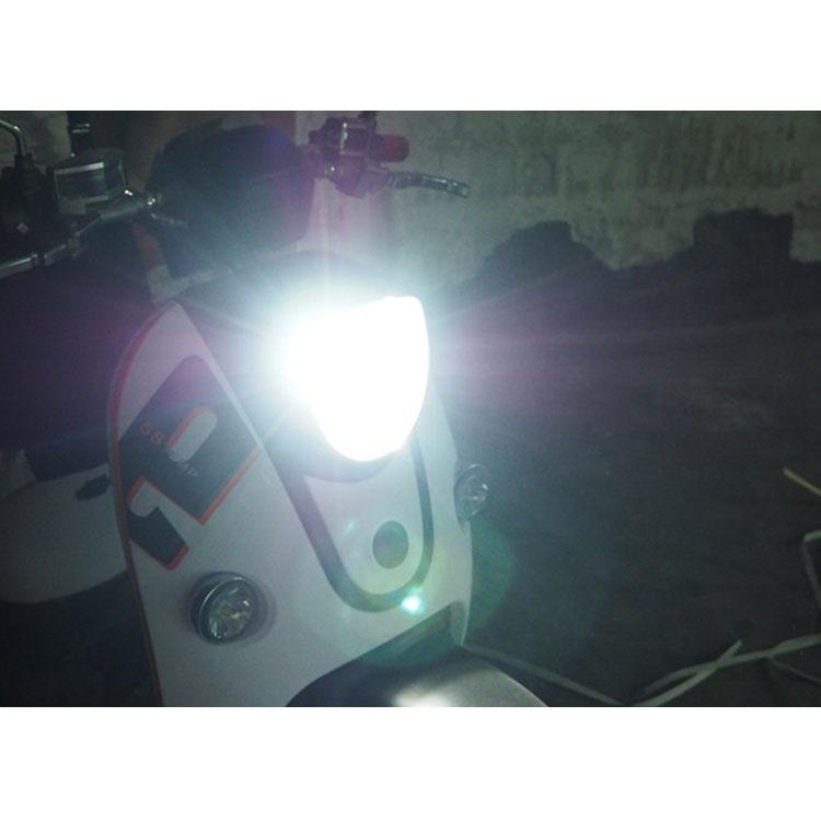Phụ kiện xe máy,Đèn Pha Moto RTD 3 CHÂN tản nhiệt nhanh , ánh sáng nét