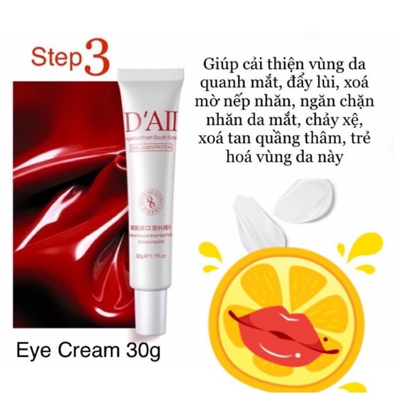 Set Dưỡng Da Bổ Sung Collagen D’Aii.