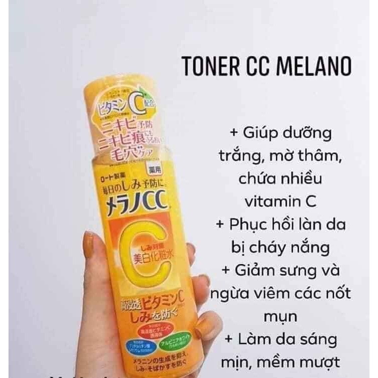 Toner Trắng Da Melano CC Anti-Spot White Lotion