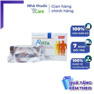 [QUÀ TẶNG] Viên đạm bổ tăng cân cho người gầy Avita hộp 60 viên