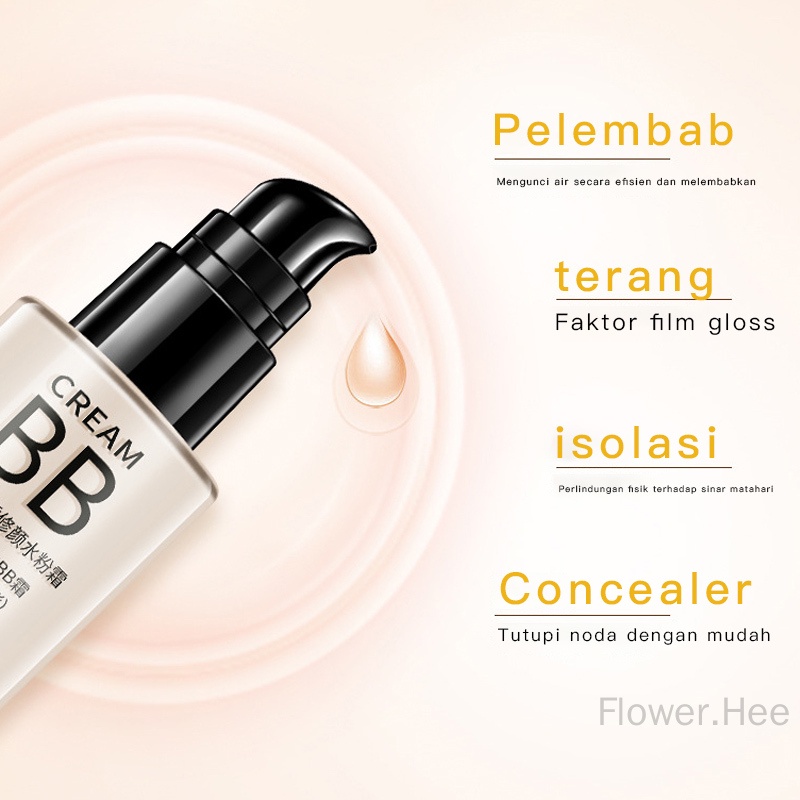 (Hàng Mới Về) Kem Nền Bb Che Khuyết Điểm Dưỡng Ẩm Kiềm Dầu Chống Thấm Nước Và Mồ Hôi Làm Sáng Da | BigBuy360 - bigbuy360.vn