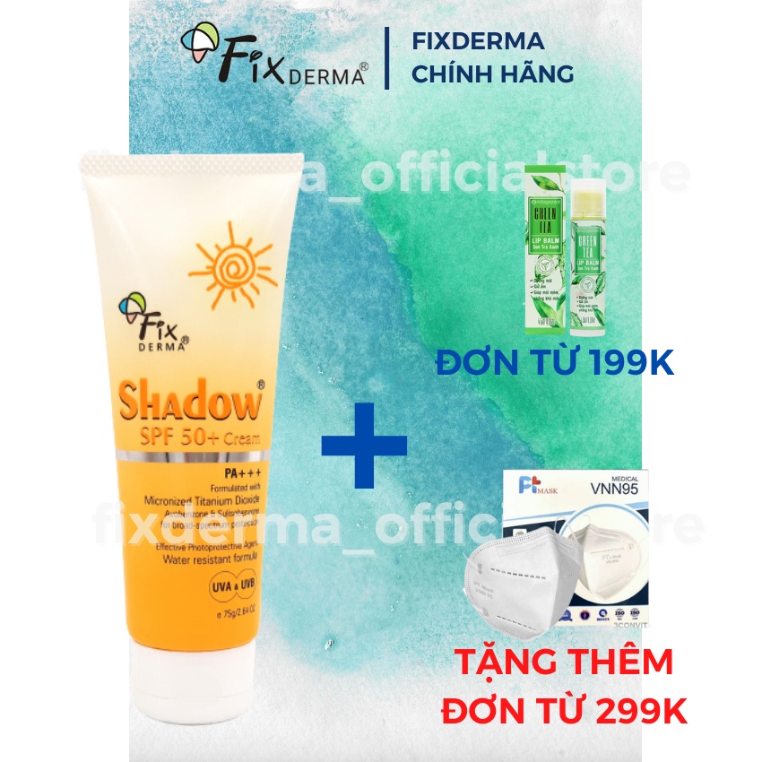 Kem chống nắng Fixderma 75g - Chính hãng từ Bác sĩ Da liễu Fixderma officialstore