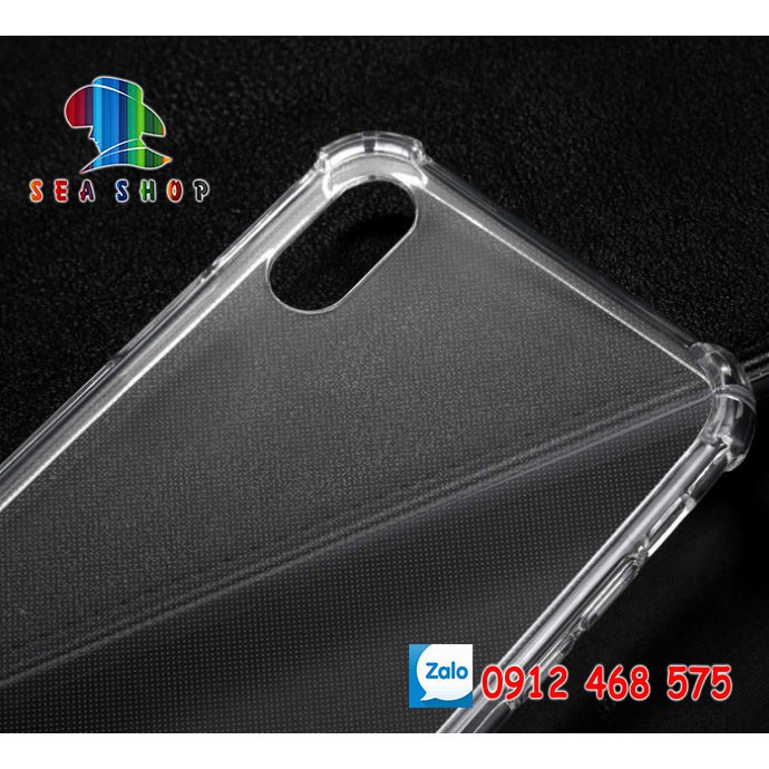 [TẶNG CÁP SẠC] Ốp lưng iPhone X - Xs silicon CHỐNG SỐC - Nhựa dẻo