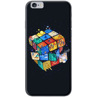 Ốp lưng iphone 6, 6 plus in hình rubik