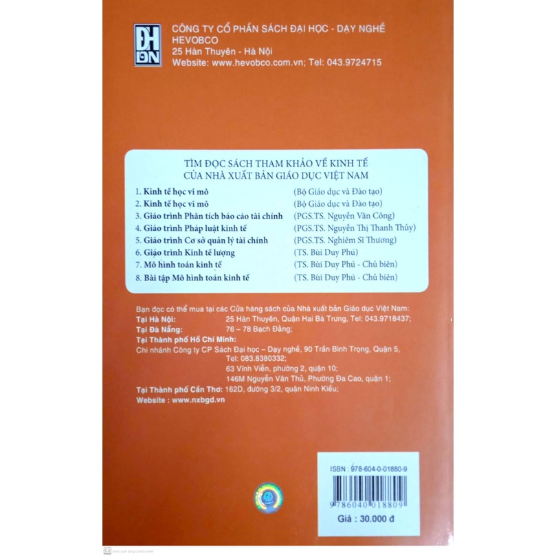 Sách - Bài Tập Mỗ Hình Toán Kinh Tế