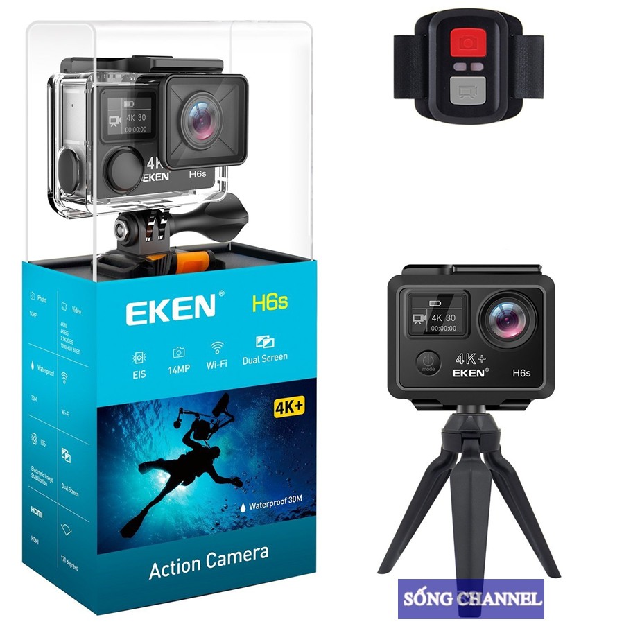 Eken H6S- Chống Rung EIS