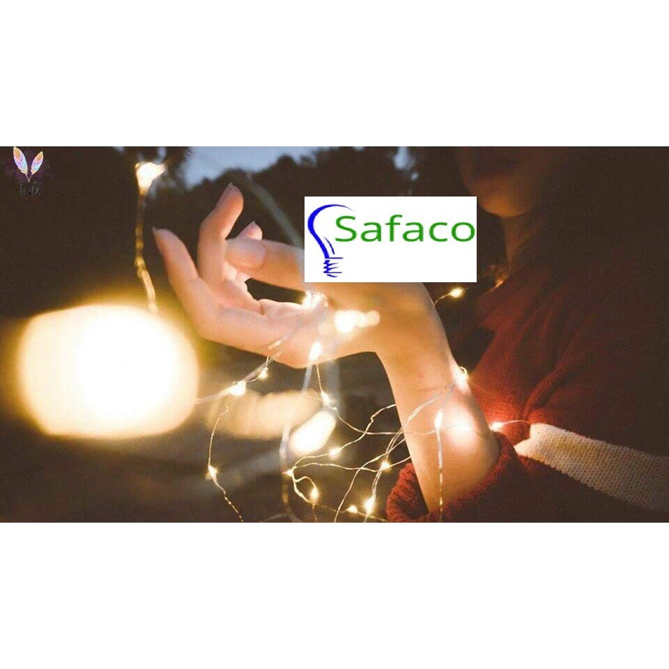 [Freeship Từ 99k] Dây Đèn Led Dùng Pin 2m Vàng Nắng Đẹp