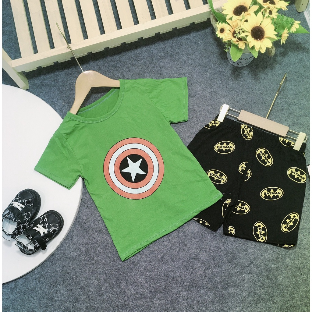 Bộ bé trai Marvel  20kg - 30kg.
