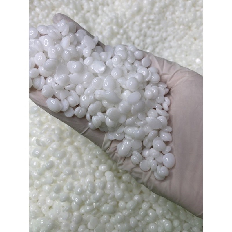 01Kg Sáp Wax Lông Nóng Cao Cấp Siêu Bám Lông, Sáp Tẩy Râu, Nách, Tay Chân Tặng Kèm Mỡ Trăn và Que Phết Sáp
