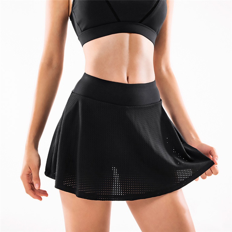 Quần Short Legging Lưng Cao Hai Lớp Thoáng Khí Phong Cách Thể Thao Thời Trang Mùa Hè Cho Nữ trơn tru mát mẻ Vải vóc quần short thể thao Bouncy