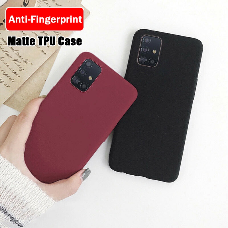 Ốp Điện Thoại Mềm Mặt Nhám Cho VIVO V20 V21 V21E V23E Y73 Y11 Y12 Y15 Y17 Y19 Y91 Y91i Y93 Y95 Y91C Y1S