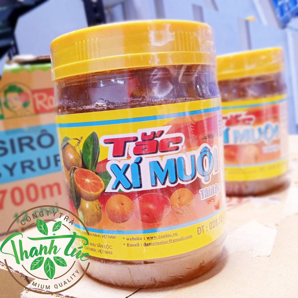 Tắc Xí Muội Tấn Lộc Hủ 900gr