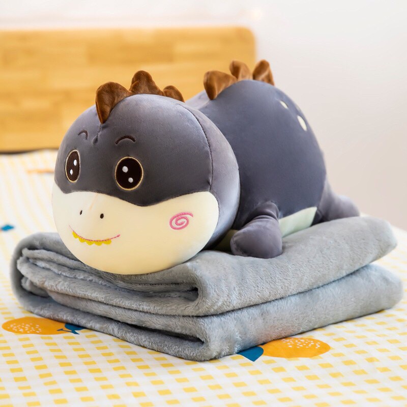 Bộ gối kèm chăn hình chuột xinh Ghome