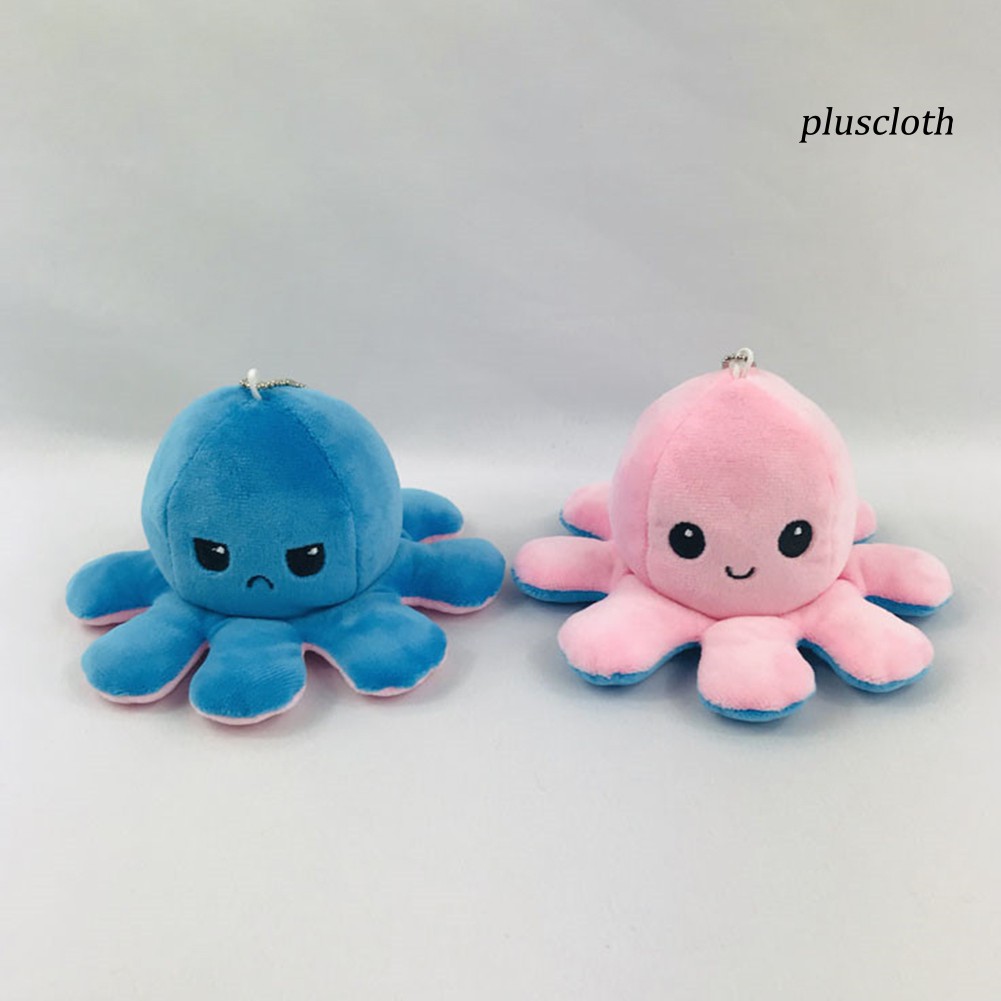 Móc Khóa Bạch Tuộc Nhồi Bông Dễ Thương