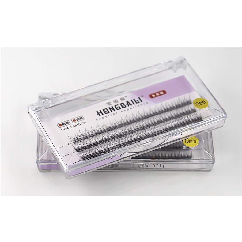 Bộ Lông Mi Giả 3D 8-12mm Trang Điểm Tự Nhiên