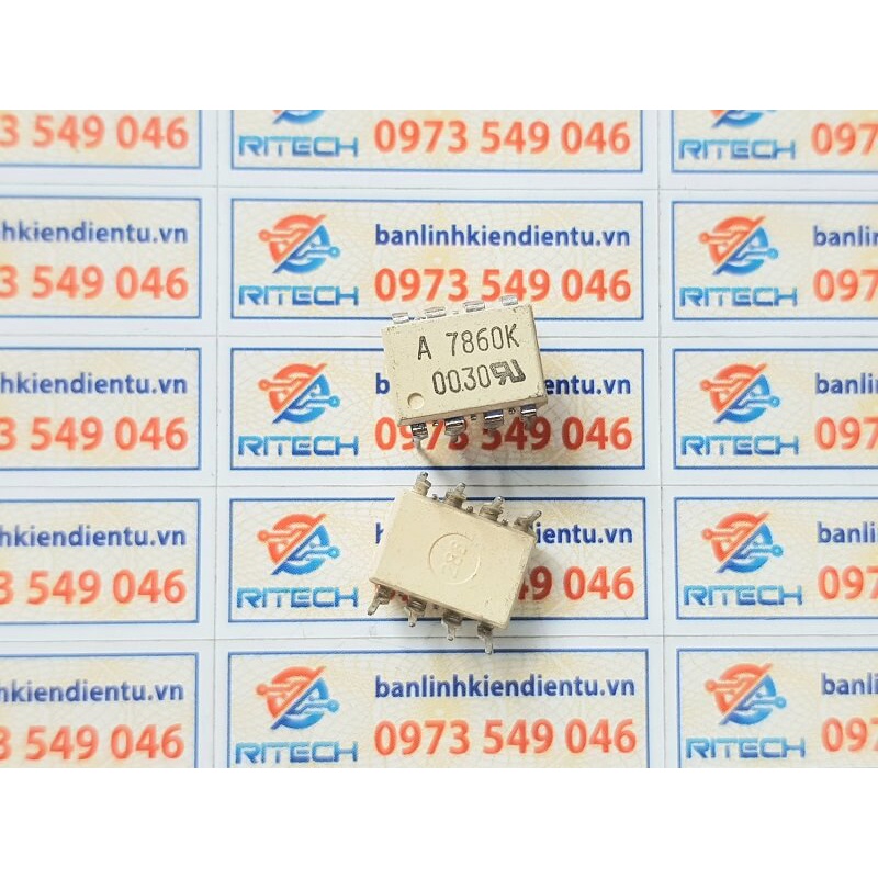 Opto điều khiển A7860, HCPL-7860, A 7860, A7860N, A7860K, A7860L DIP-8