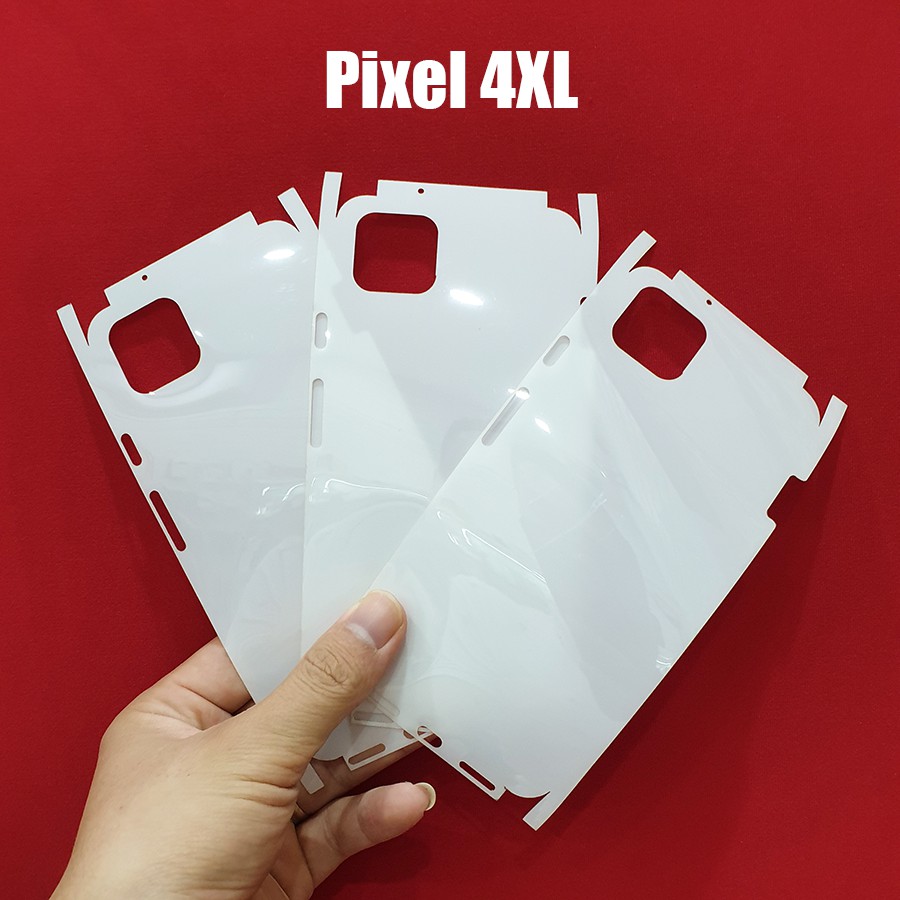 Dán PPF 3 lớp full lưng viền Pixel 4 XL