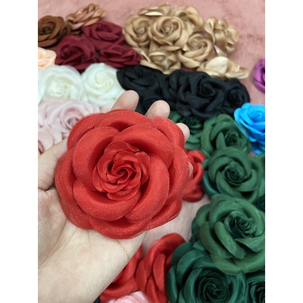 Hoa chụp nail - Hoa cài áo - Phụ kiện Hoa hồng - Phụ kiện chụp ảnh / phụ kiện nail