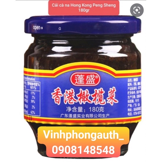 Cải cà na 180g hủ