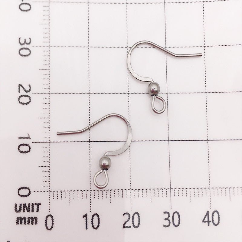 Set 10/20 Móc Khuyên Tai Bằng Thép Không Gỉ Cao Cấp Phụ Kiện Làm Bông Tai