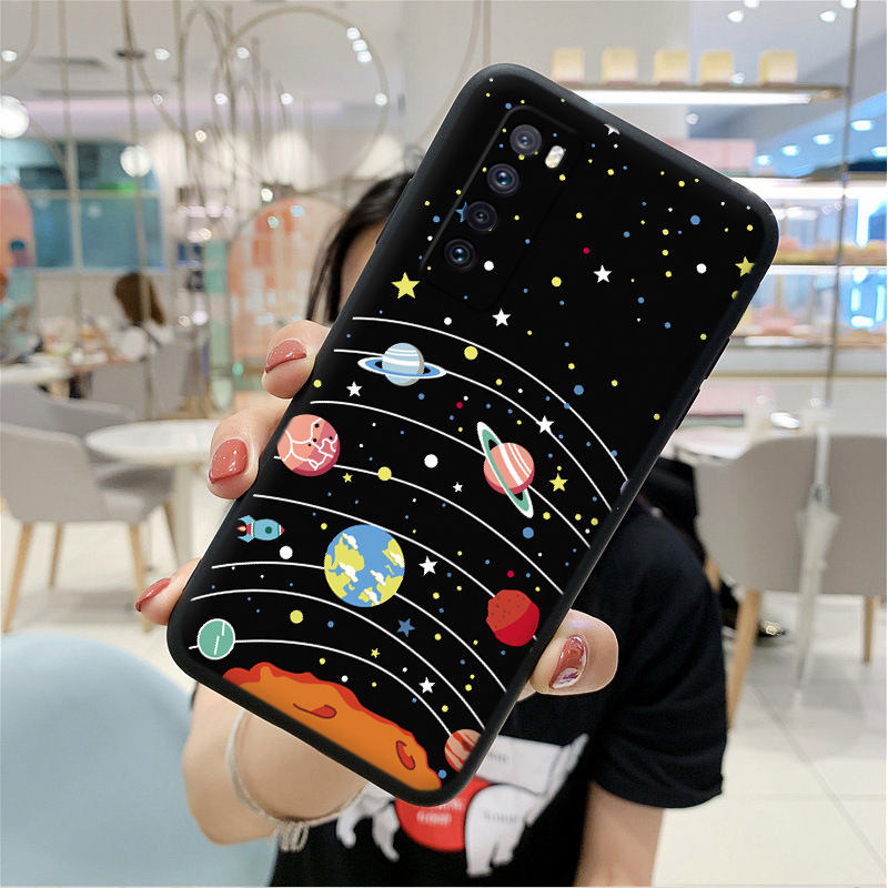 Ốp Lưng Hình Hành Tinh Cho Samsung Galaxy Note 8 9 10 20 Note 10 Lite Note 10 Plus J2 J3 J5 J7 C9 Pro J2 J5 J7 Prime J7 Plus J4 J6 J8 Plus 2018