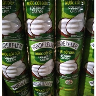 NƯỚC CỐT DỪA WONDERFARM { 400 ML}