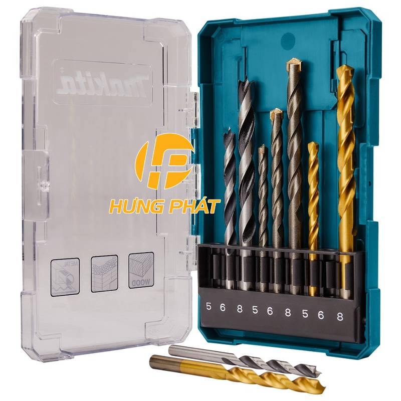 Bộ mũi khoan đa năng Makita D-71962 (Chuôi tròn)