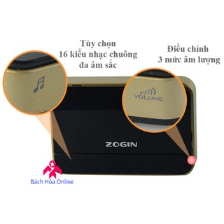 Chuông không dây ZOGIN B03