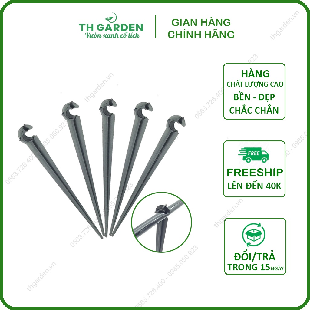 Que Đỡ Ống Tưới 7mm  - Que Đỡ Ống Hệ Thống Tưới Nhỏ Giọt - Hiệu Quả Tiện Lợi