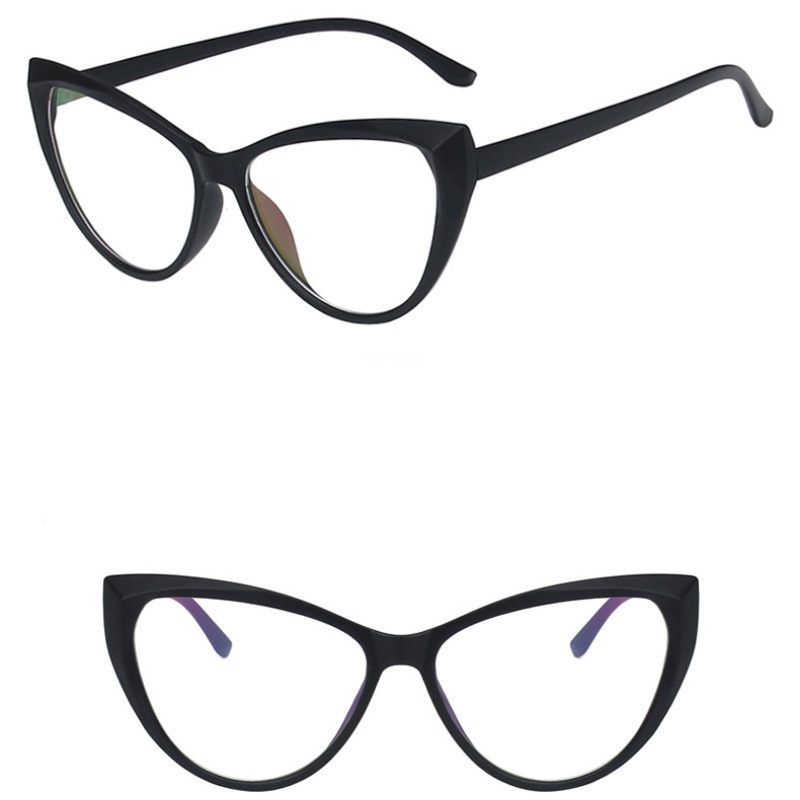 Mắt Kính Chống Tia Sáng Xanh Gọng Mắt Mèo Phong Cách Cổ Điển Thời Trang Unisex