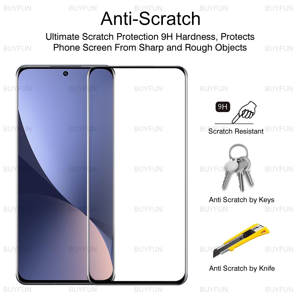 Protective Glass Screen For Xiaomi Mi 12X 12 12Pro X Pro Mi12x Mi12 11T 11TPro  Tempered Film On For Xiaomi12X 12 Pro