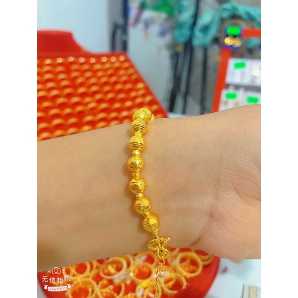 Trang sức Kiều Uyên LẮC BI VÀNG
