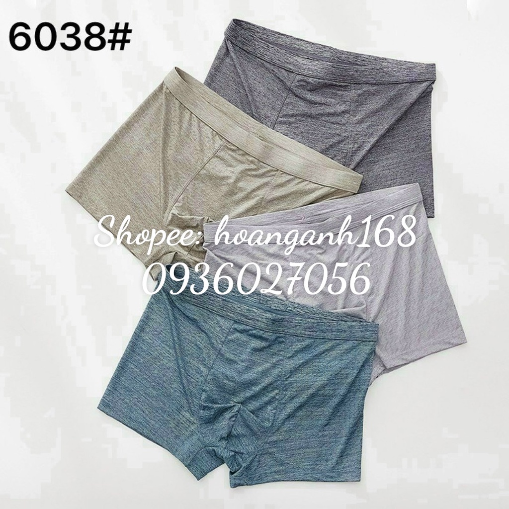 Quần Sịp Đùi Boxer Nam Thông Hơi Lưới Thoáng Khí Chất Đẹp Hàng Cao Cấp 6038