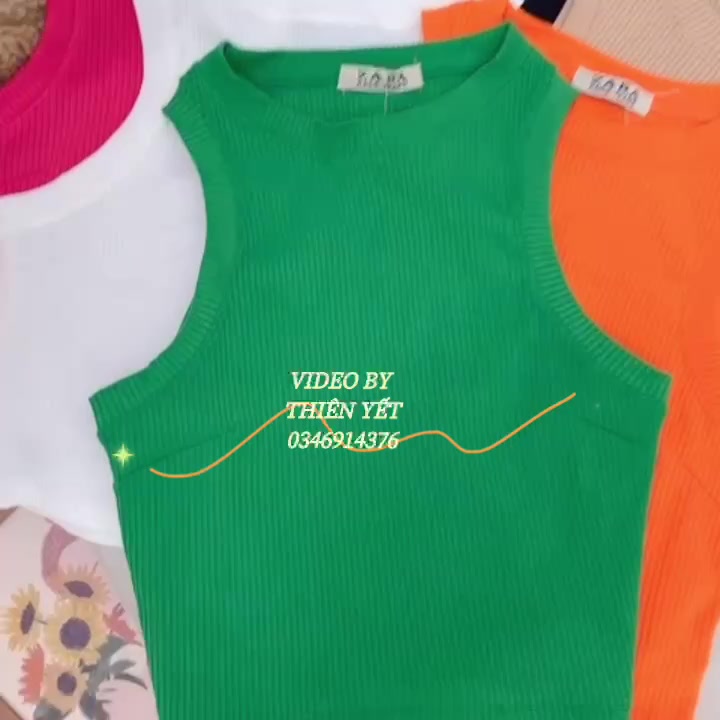 Áo BA LỖ NGƯỢC croptop nữ basic phong cách mùa hè năng động / ÁO CROPTOP 3 LỖ NGƯỢC - Thiên Yết | BigBuy360 - bigbuy360.vn