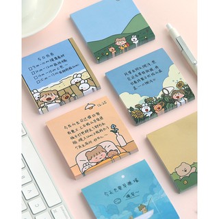 Note hình cô gái dễ thương