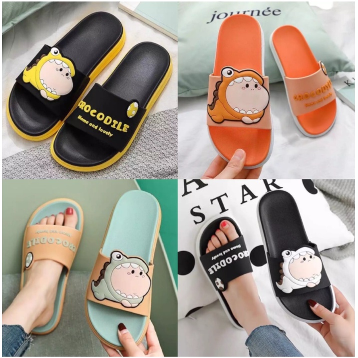 Dép Quai Ngang Cao Su Unisex Cao Cấp