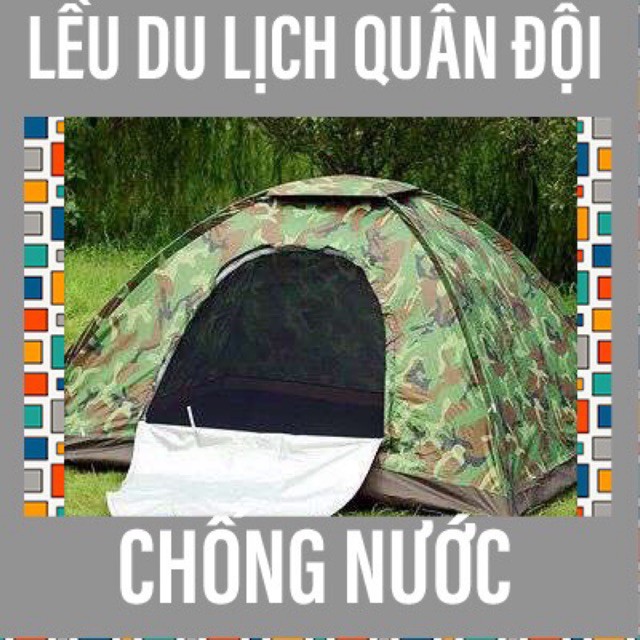 [HOT] ivn024 lều quân đội chống nước 2 người nằm đi phượt du lịch