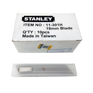Lưỡi dao rọc giấy Stanley 11-301H ( 1 hộp/ 10 lưỡi)