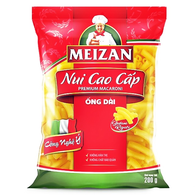Nui cao cấp Meizan 200gram