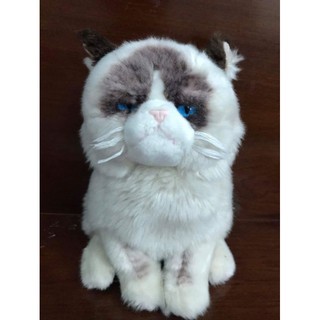 Thú nhồi bông hình mèo ba tư lông ngắn mặt quạo giống thật hiệu GUND